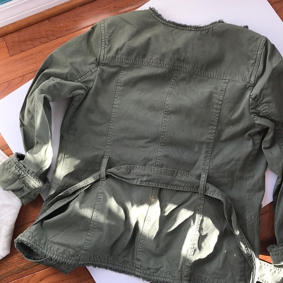 Banana Republic army green jacket EUC - Picture 5 of 5